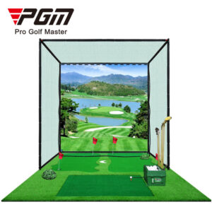 Dụng cụ tập luyện golf ngoài trời PGM 3x3x3m Lưới lồng tập luyện cho đánh bóng, đánh xa và đánh bóng ngắn Lưới chơi golf trong nhà/ngoài trời