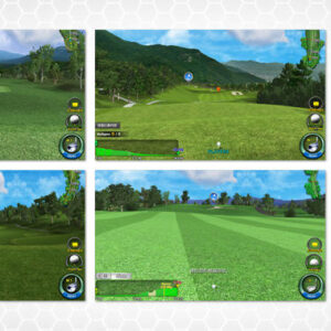 Máy mô phỏng chơi golf PGM tại nhà với màn hình 3D, màn hình theo dõi cú đánh và máy phân tích cú đánh, hệ thống đào tạo trong nhà mùa đông, khóa học ảo