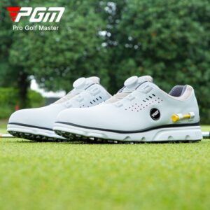 Giày Golf Nam Chống Nước Có Dây Cài Tee - Men's Waterproof Golf Shoes with Tee Laces - XZ302