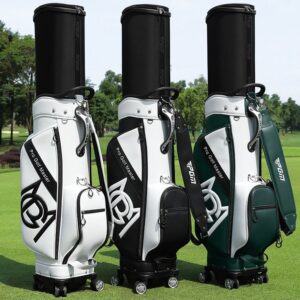 Túi Gậy Fullset Nắp Cứng Có Bánh Xe Kéo - PGM Custom Waterproof Golf Travel Bag Hard Case Men Telescopic Golf Bag with 4 Wheels - QB157