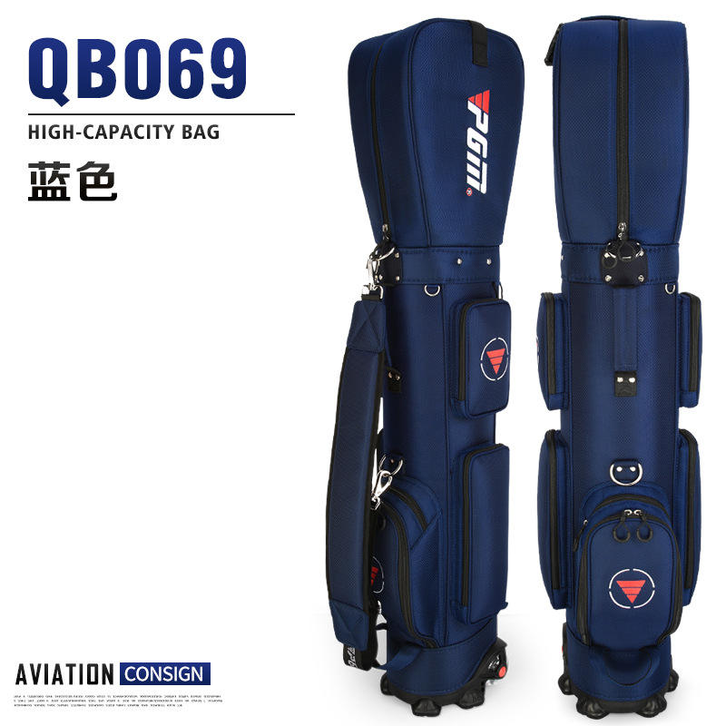 Túi Golf Bánh Xe Nylon Nhẹ Xách Tay Du Lịch PGM QB069 - Ảnh 7