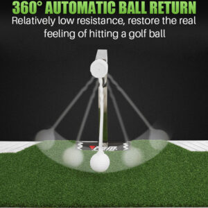 Thảm tập golf swing PGM HL005 xoay 360 độ - Ảnh 7