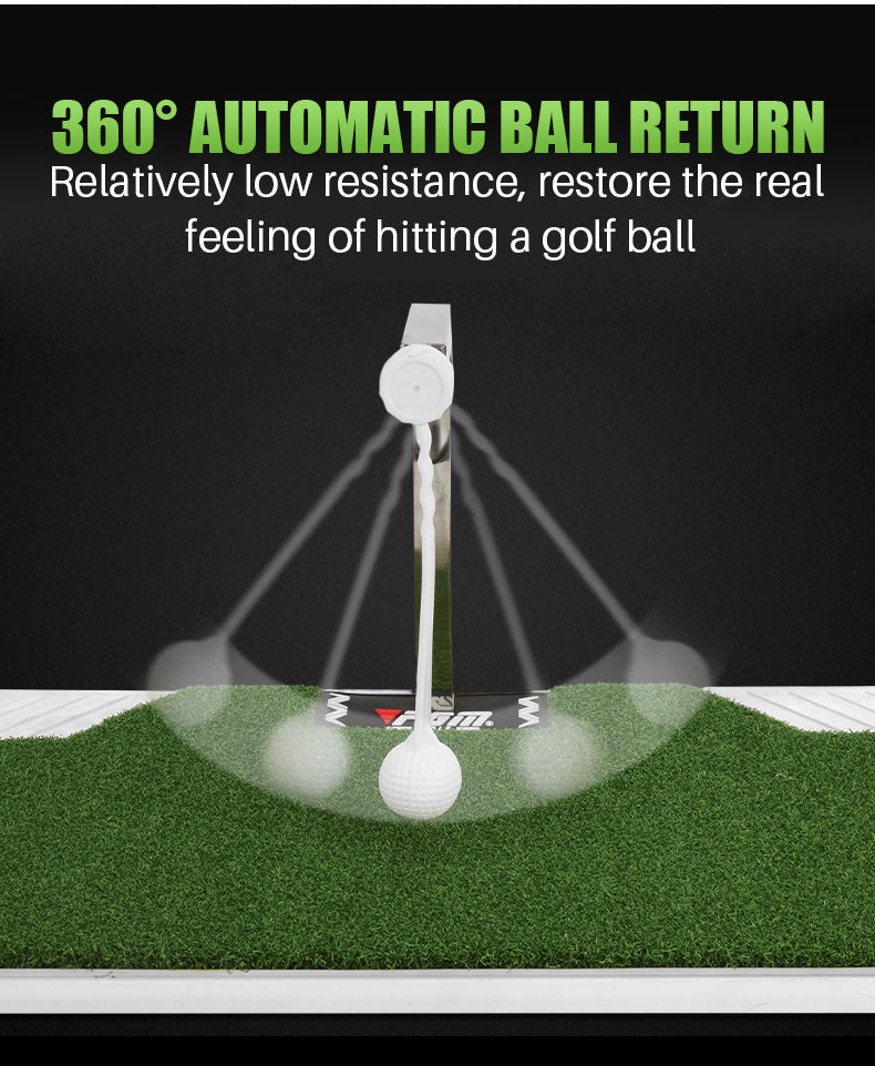Thảm tập golf swing PGM HL005 xoay 360 độ - Ảnh 7