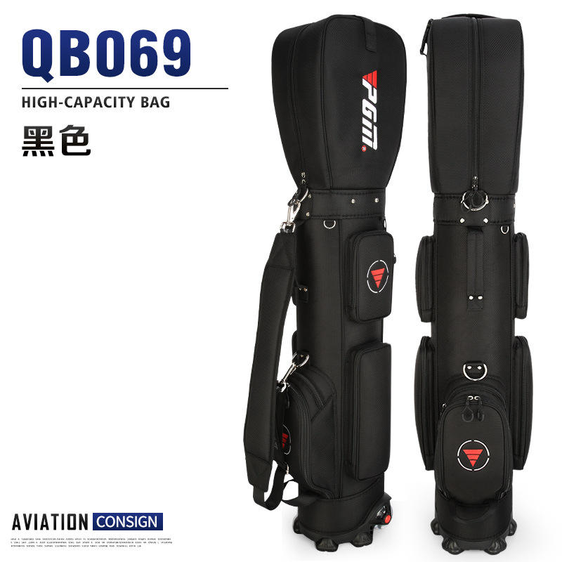 Túi Golf Bánh Xe Nylon Nhẹ Xách Tay Du Lịch PGM QB069 - Ảnh 4