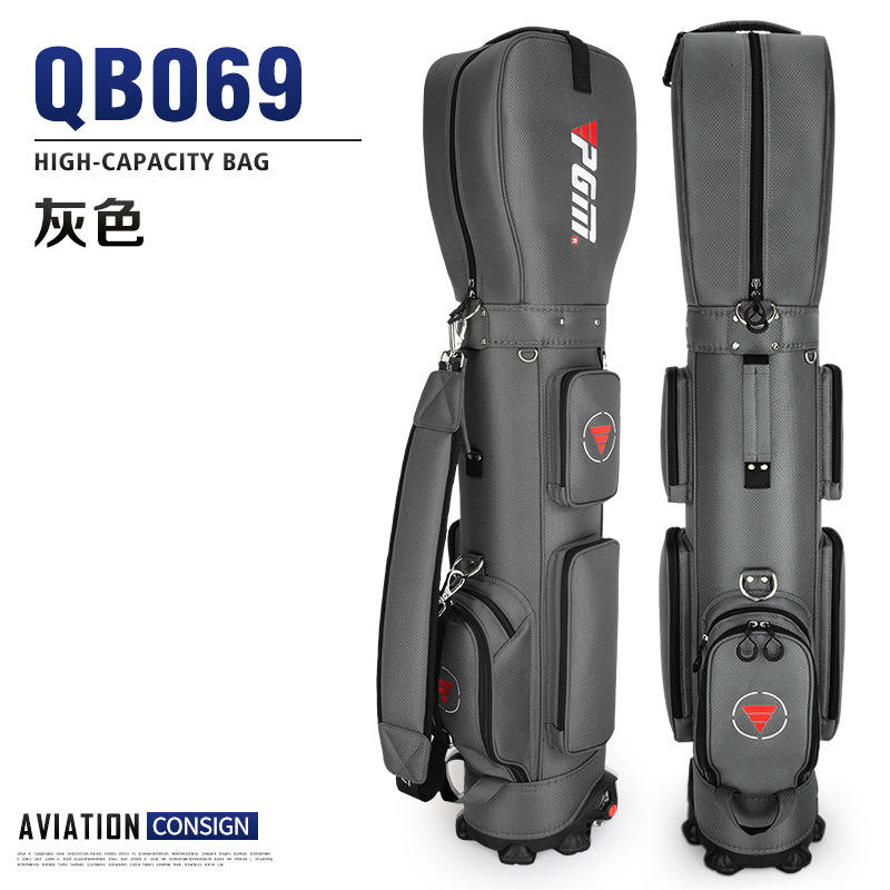 Túi Golf Bánh Xe Nylon Nhẹ Xách Tay Du Lịch PGM QB069 - Ảnh 5