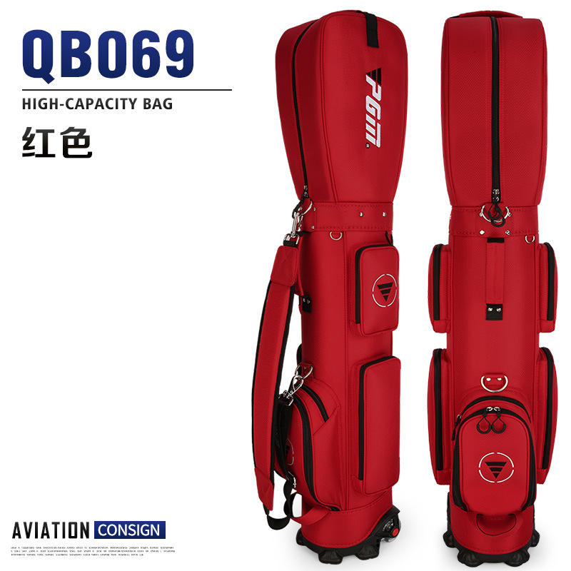 Túi Golf Bánh Xe Nylon Nhẹ Xách Tay Du Lịch PGM QB069 - Ảnh 6